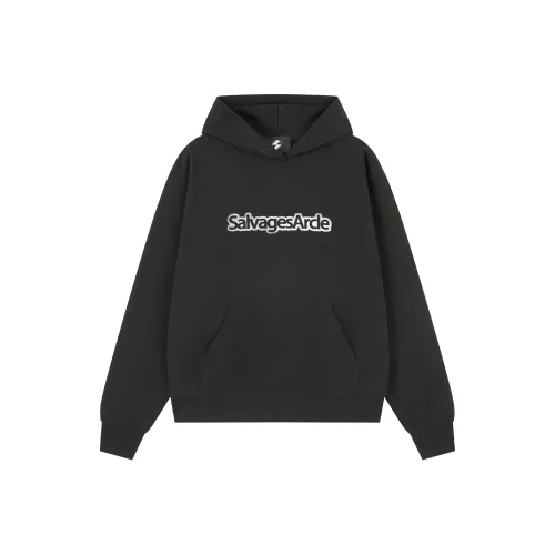 THE SALVAGES FASHION CLUB Черный Унисекс Свитшоты