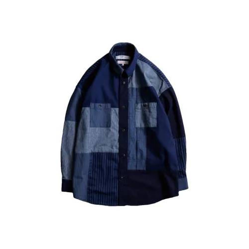FDMTL Blue Мужские Рубашки