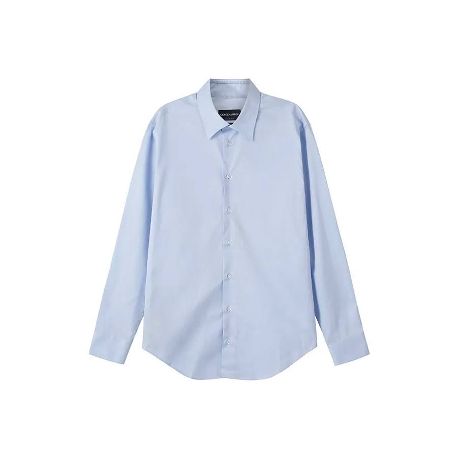 GIORGIO ARMANI SS24 Shirt Men's Light Blue