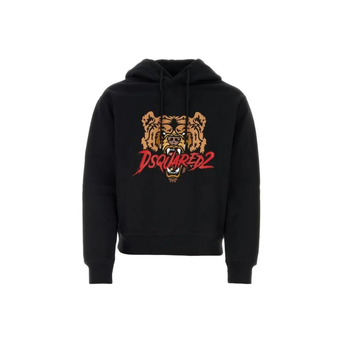 DSQUARED 2 Bear Logo Cool Fit Hoodie Sweatshirt