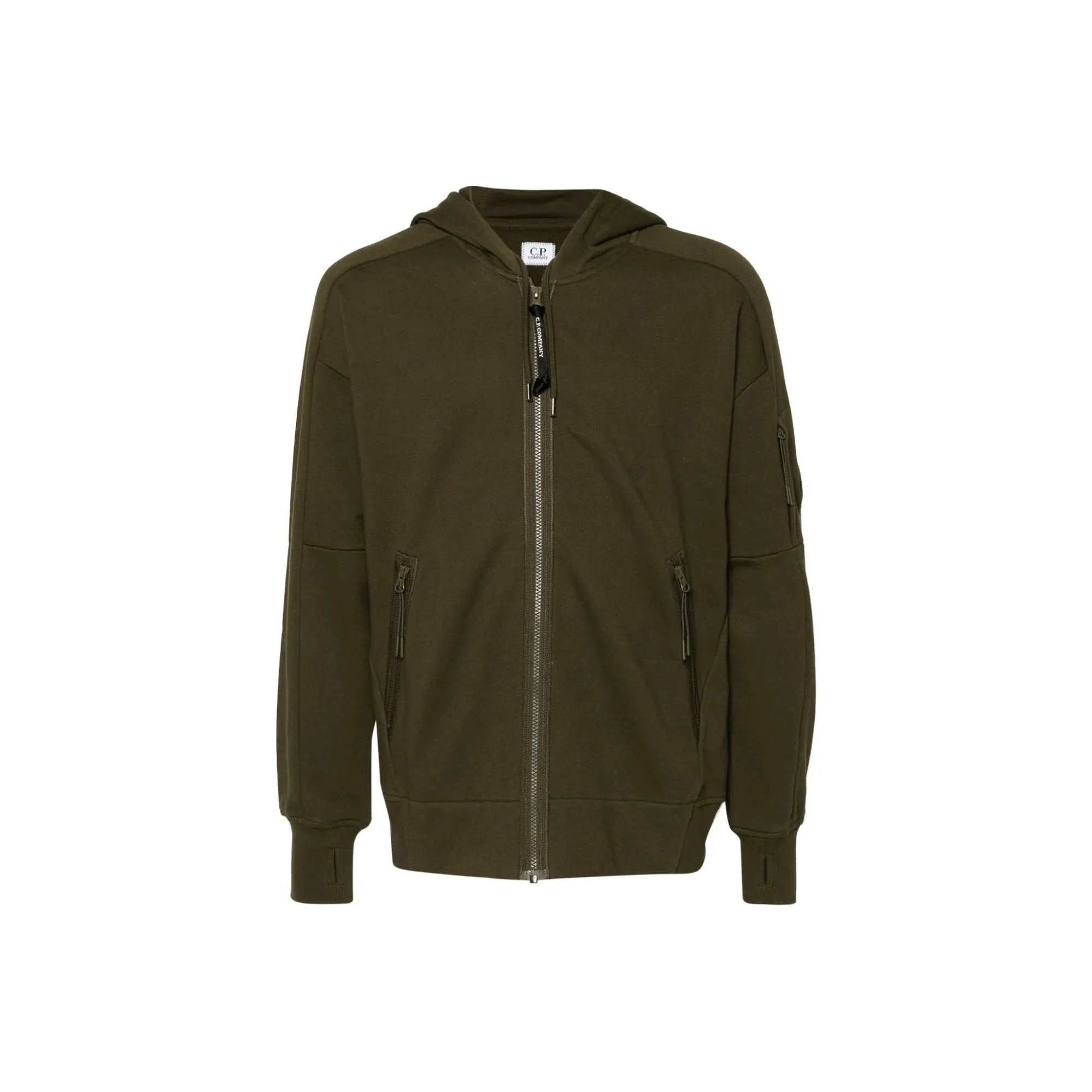 C.P.Company FW24 Свитшот Мужской Плющево-зеленый