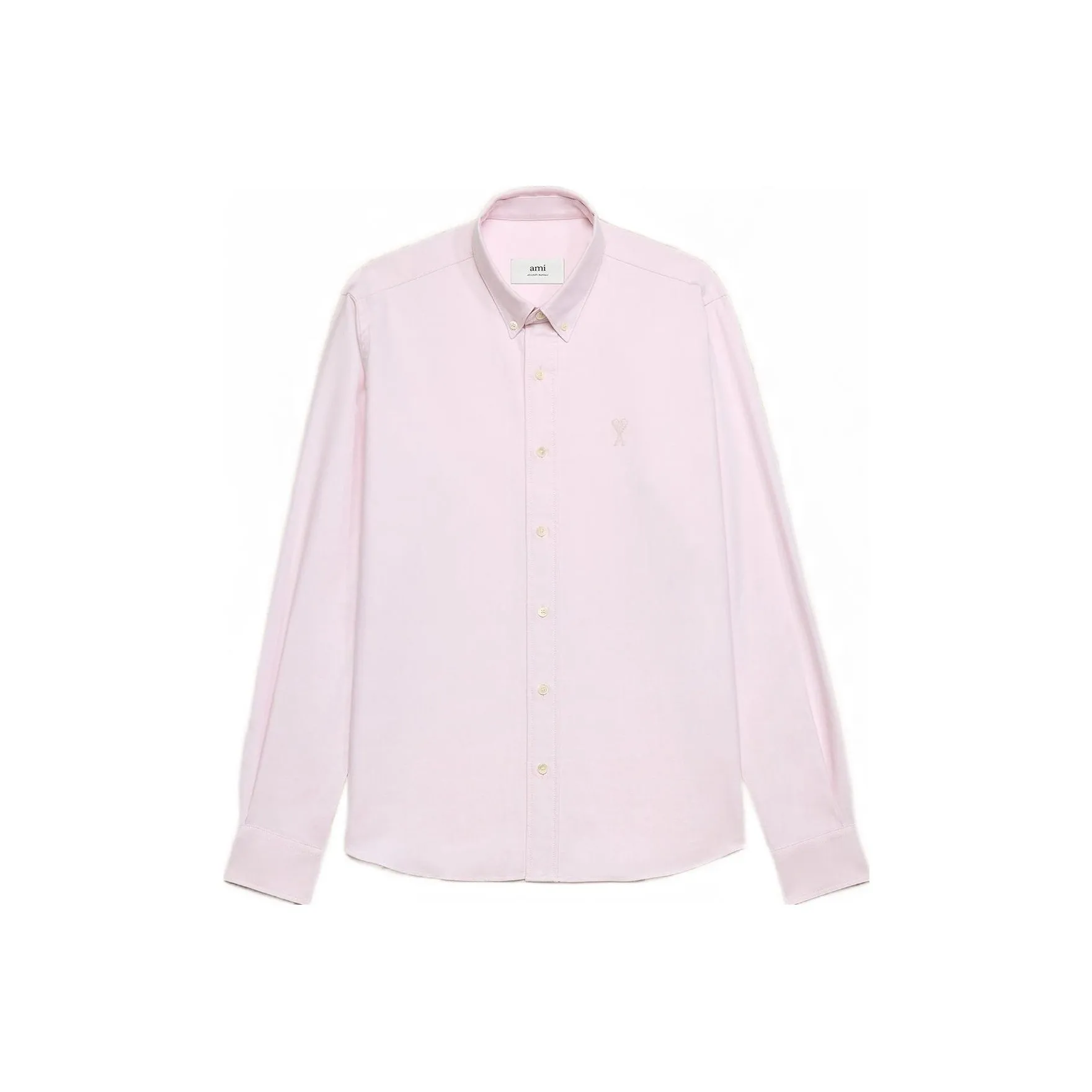 AMIPARIS Нежно-розовый унисекс рубашки