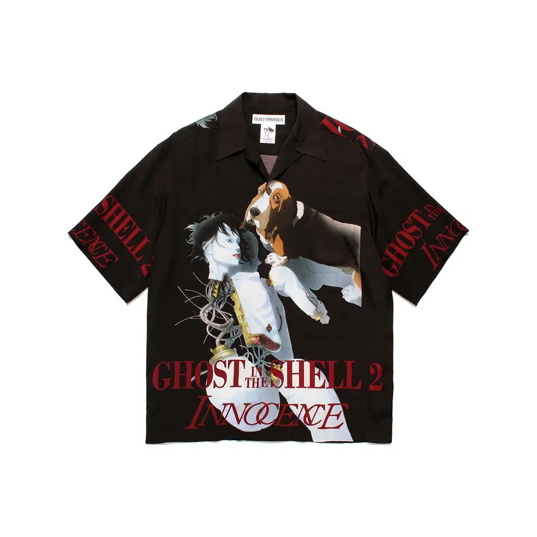 WACKO MARIA x GONGKEJIDONGDUI 2 LIANMINGKUAN SS24 Shirt Unisex Black