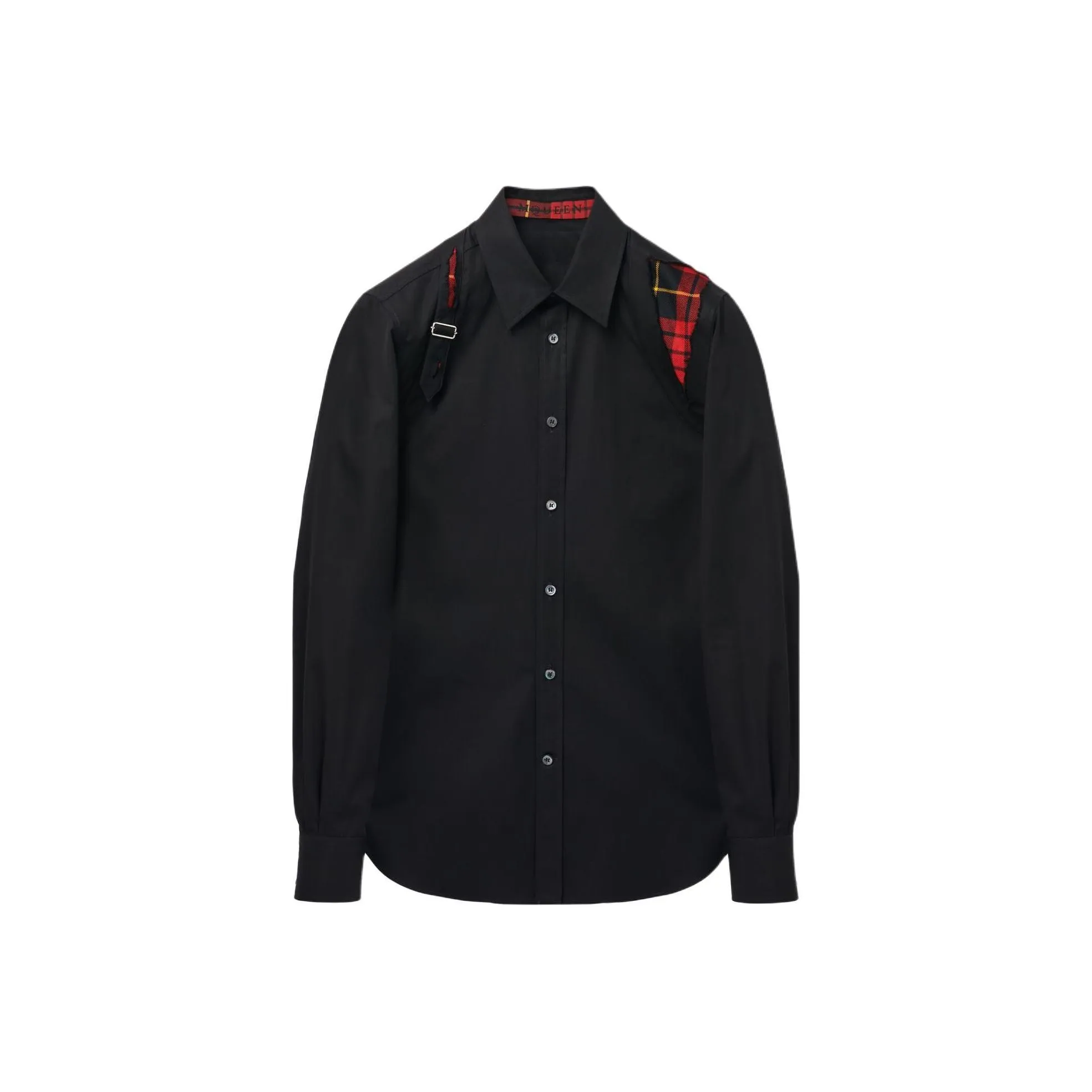 Alexander McQueen Macqueen Tartan Harness Shirt
