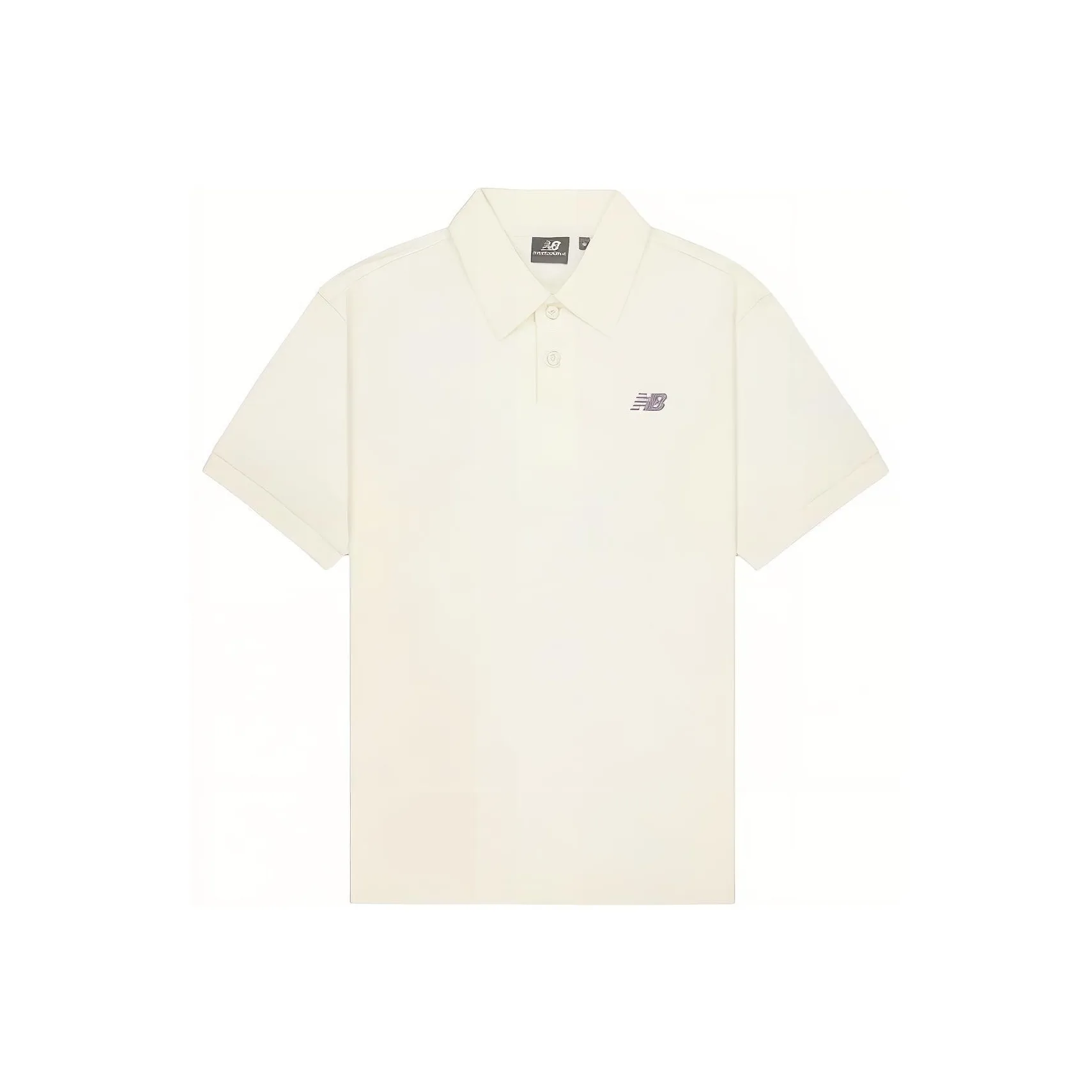 New Balance совместное брендирование Поло Мужское Экрю