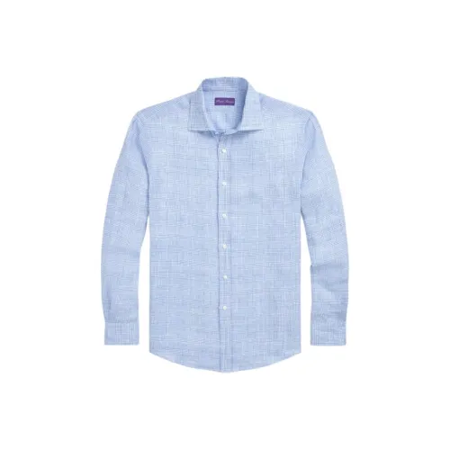 Ralph Lauren Purple Label Мужские Рубашки Синие