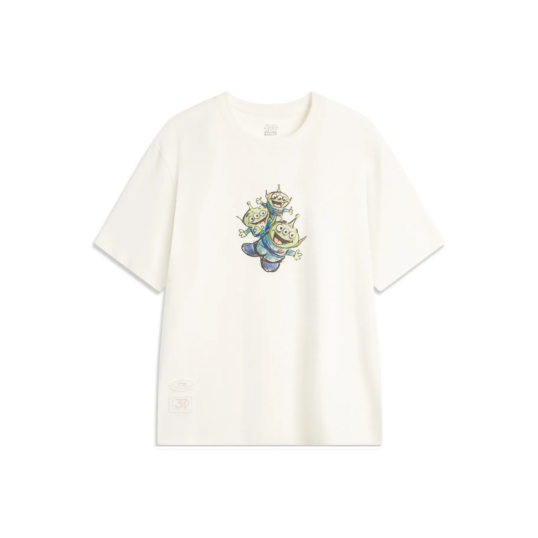 LiNing x Disney T-Shirt Мужской Айвори