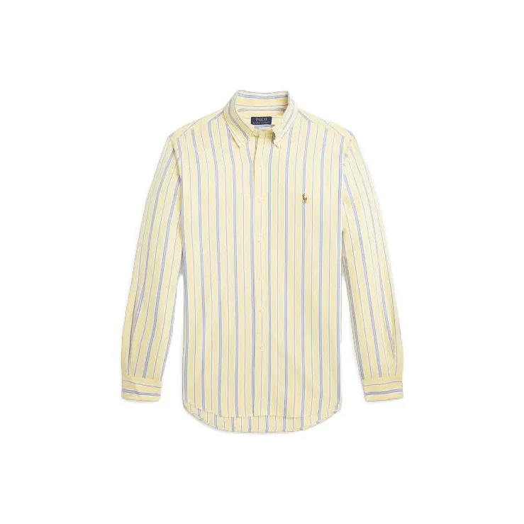 Polo Ralph Lauren Желтые Мужские Рубашки