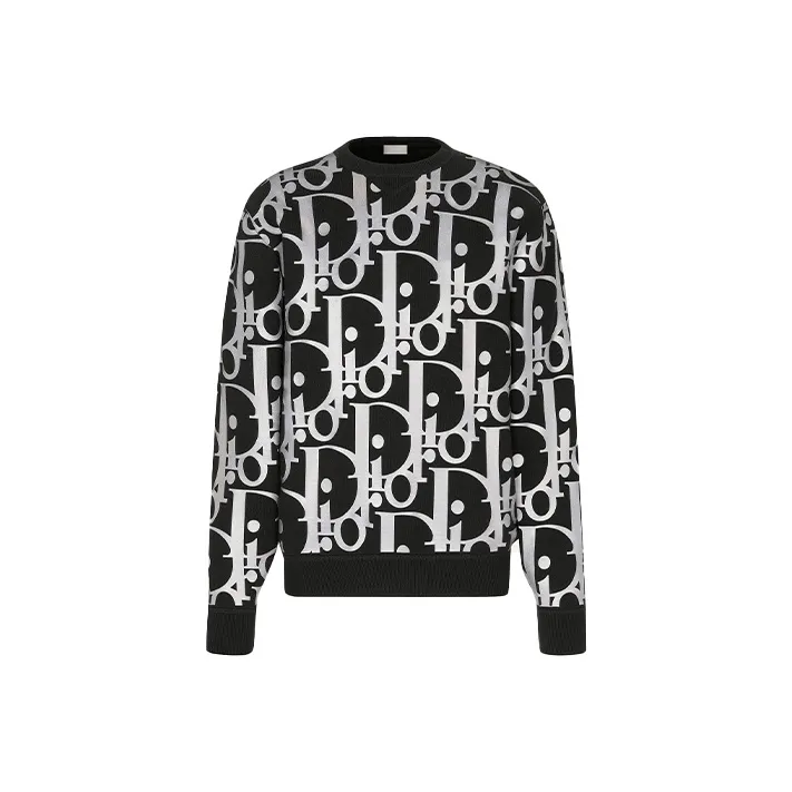 DIOR Quarterly New Products Sweaters Men's Black
