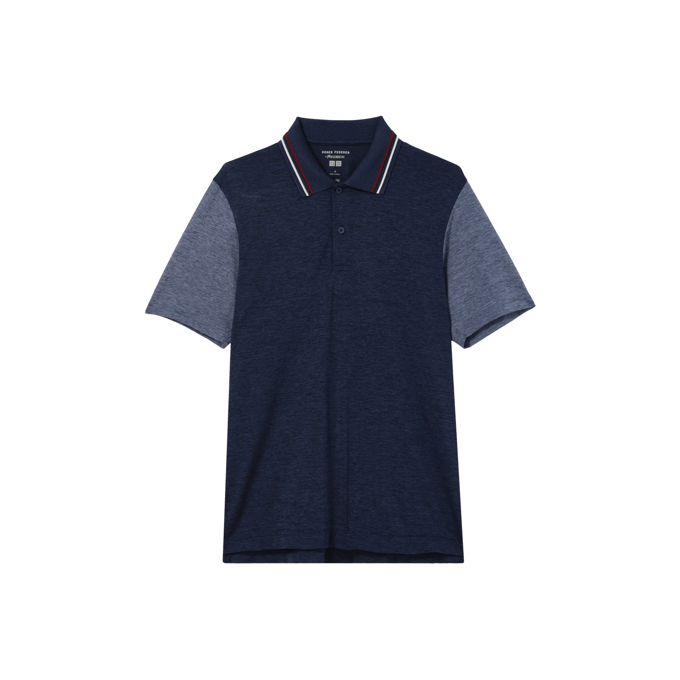 UNIQLO x X JW Anderson X Roger Federer SS24 Polo Shirt Unisex Navy Blue