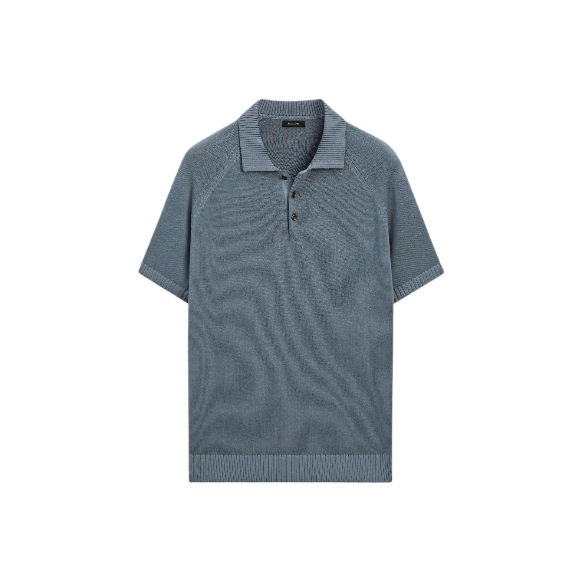 Massimo Dutti Polo Shirt Men's Blue