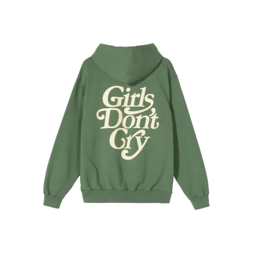 Girls Don't Cry Зеленый Унисекс Свитшоты