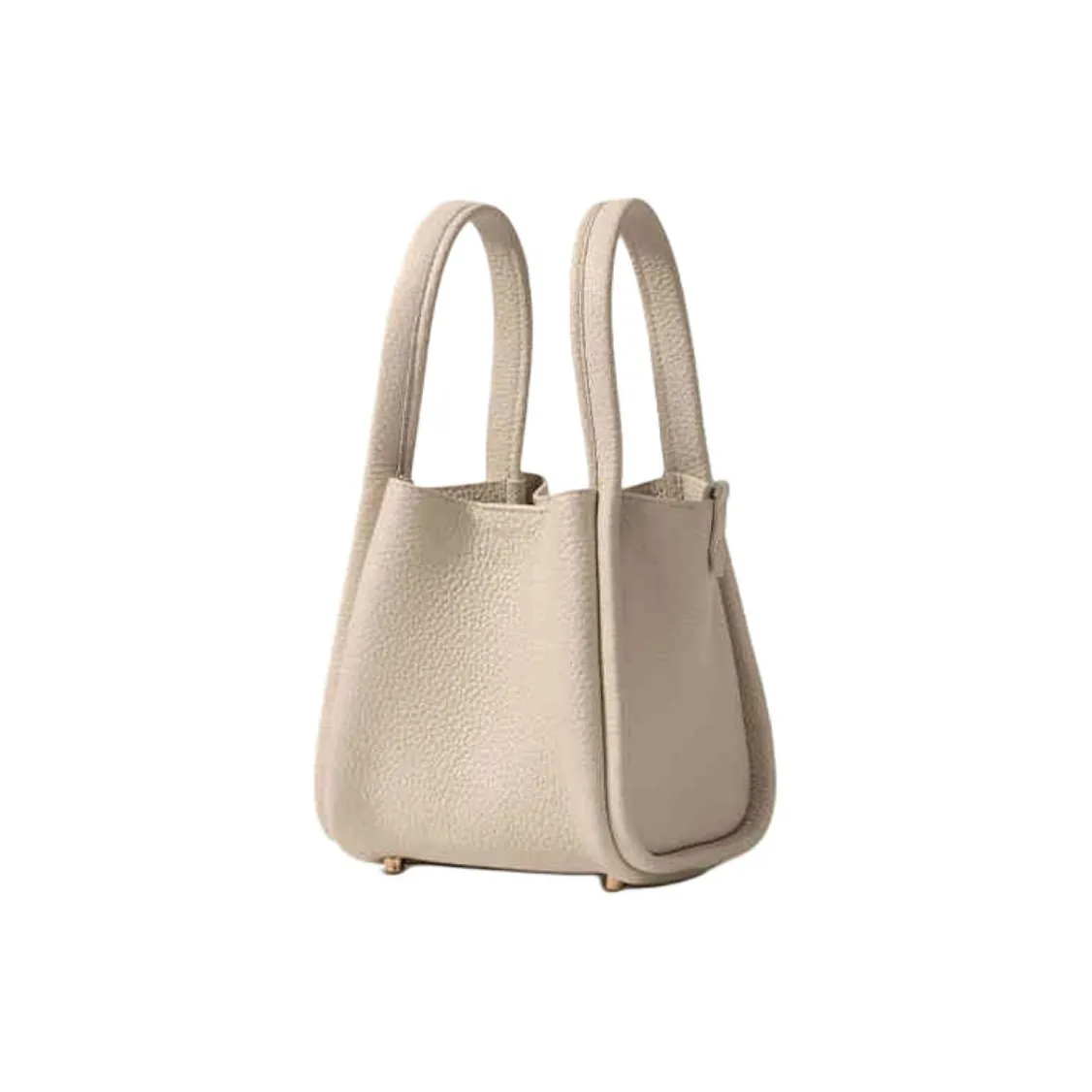 Songmont Cow Leather Basket Bag, Bucket Bag, Shoulder Bag, Crossbody Bag, Handbag Trumpets Women's Multicolor