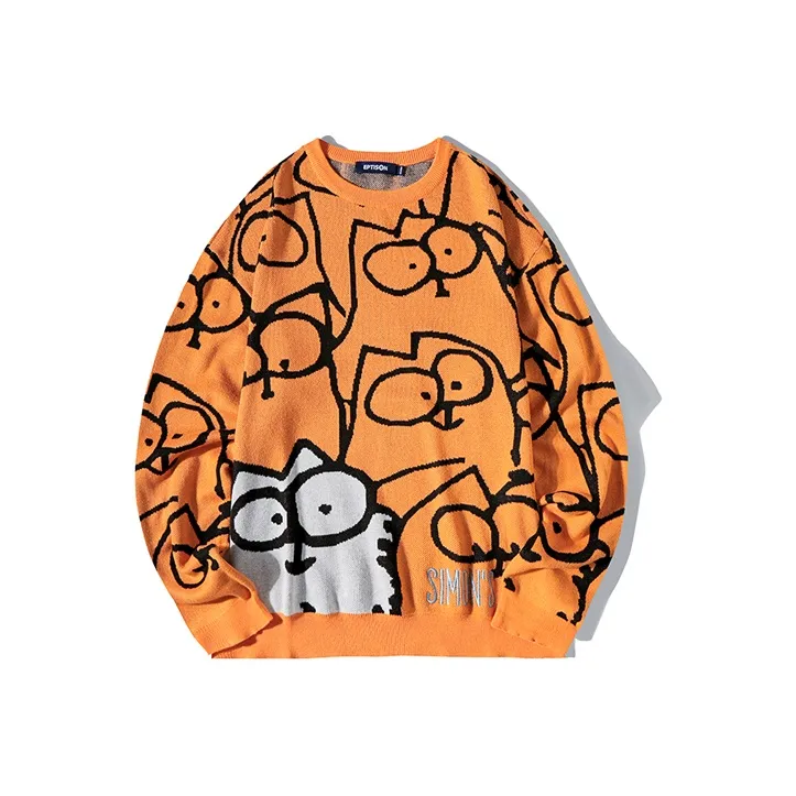 Eptison X Simon'S Cat Унисекс Свитеры