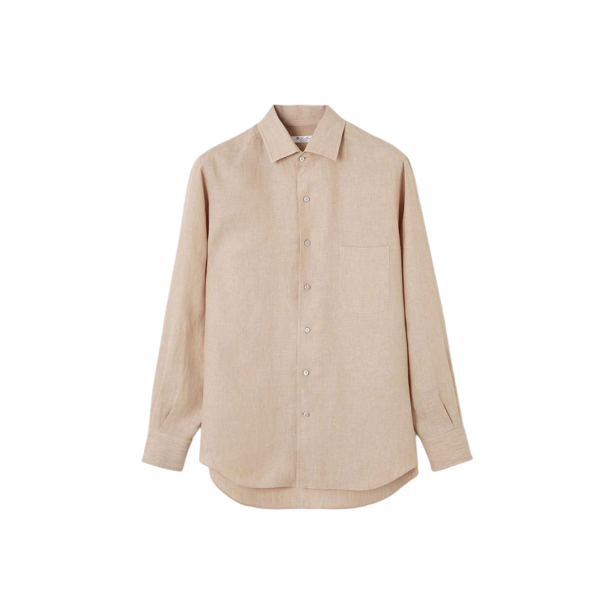 Loro Piana Shirt Men's Linen Beige