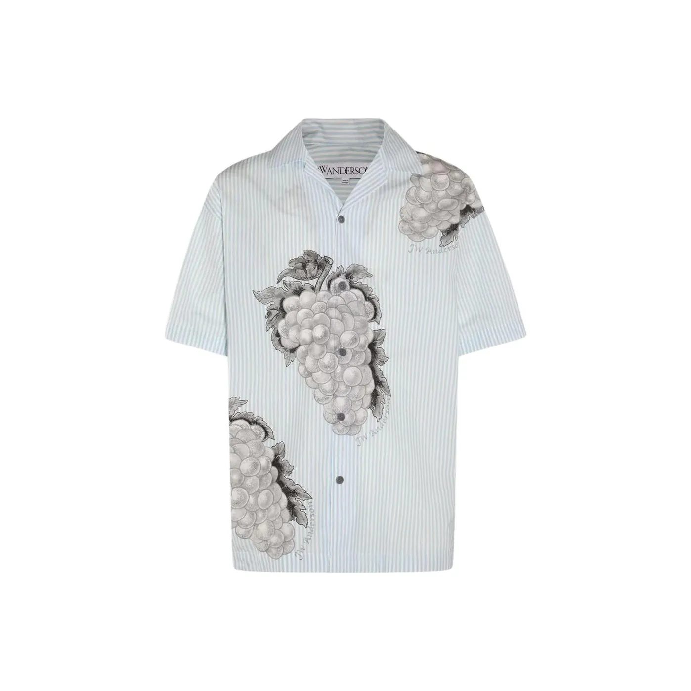 JW Anderson Мужские Синие Рубашки