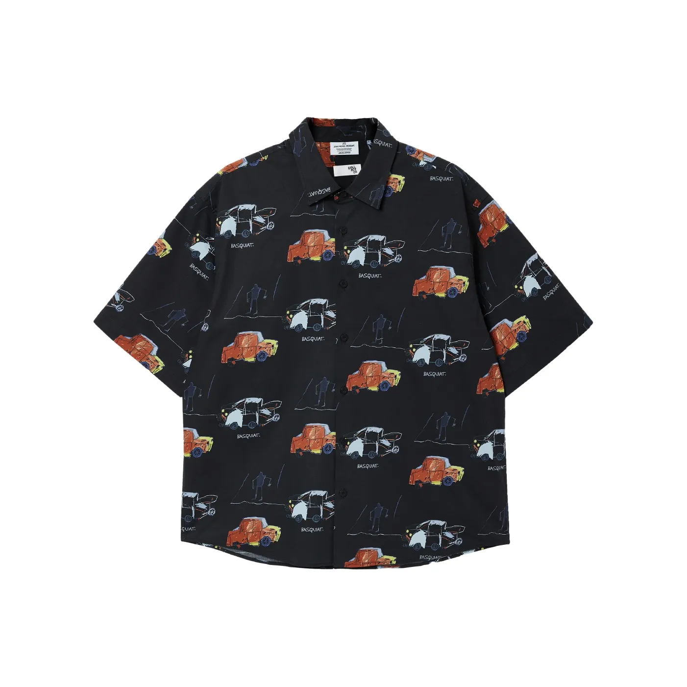 JACK JONES· x Jean Michel Basquiat Весна Рубашка Мужская