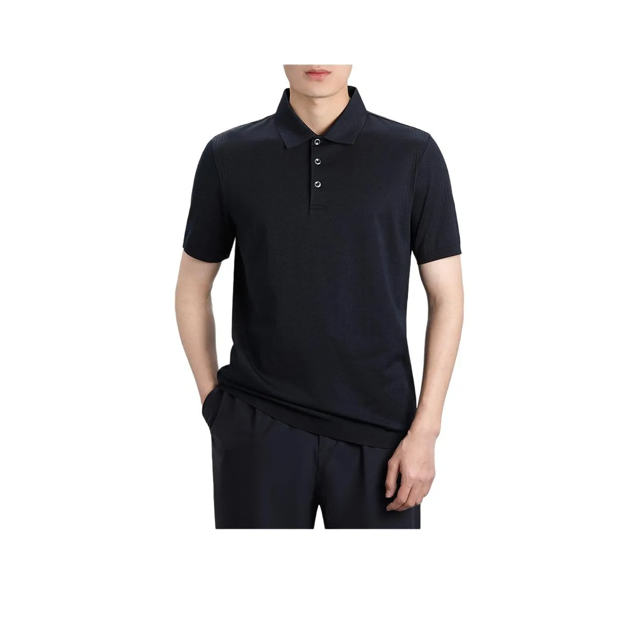 Shu Family Polo Shirt Men's Navy Blue
