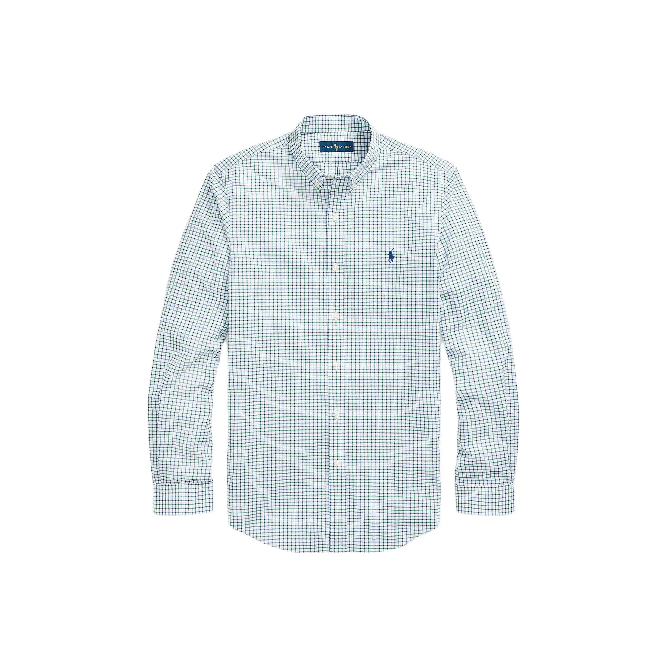Polo Ralph Lauren SS24 Shirt Men's Blue Green