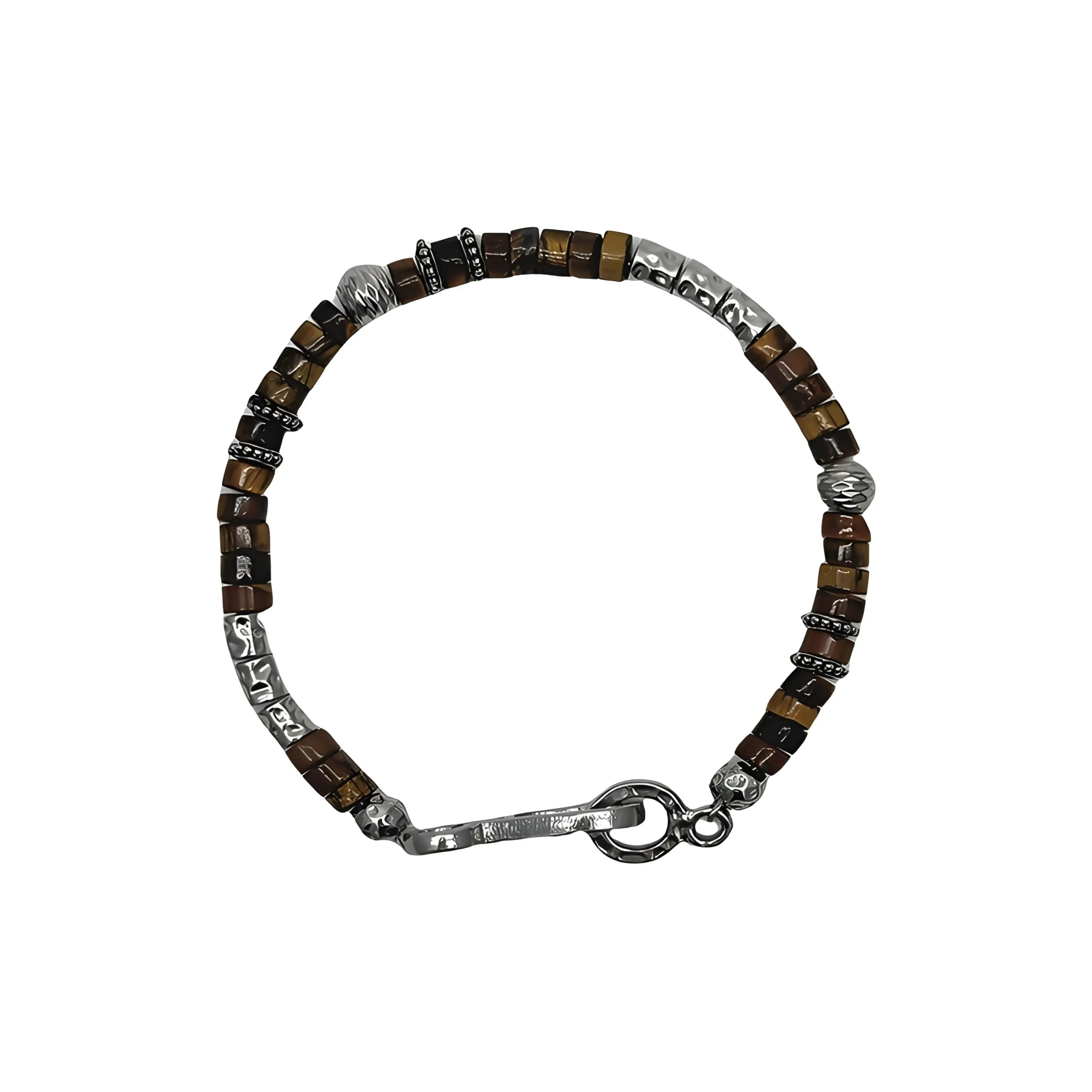 PUENTE Браслеты с камнем тигрового глаза Мужские