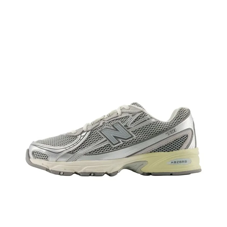 New Balance NB 740 Low Top Chunky Sneakers Unisex Silver