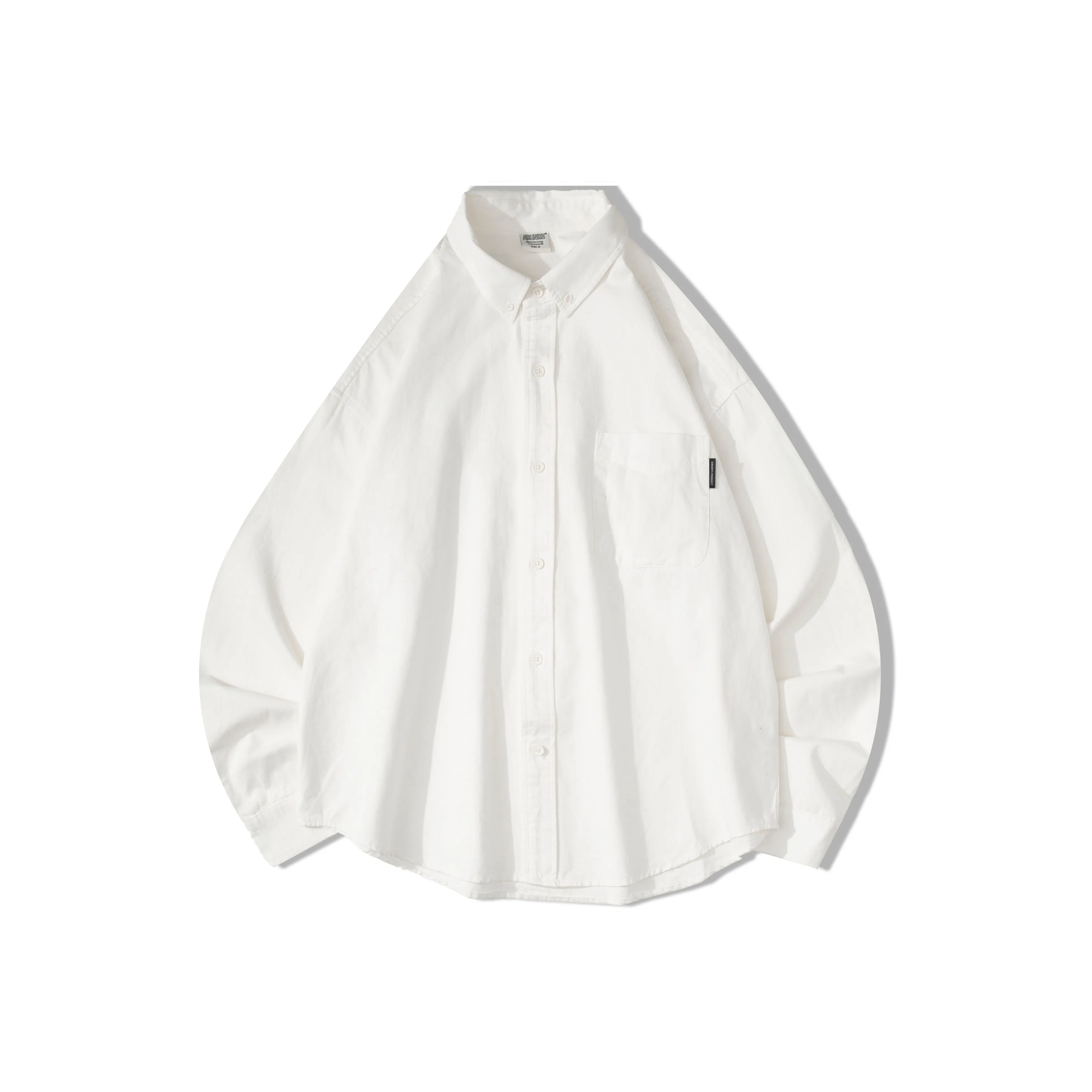 Borderless BDLS Рубашка Унисекс Белый