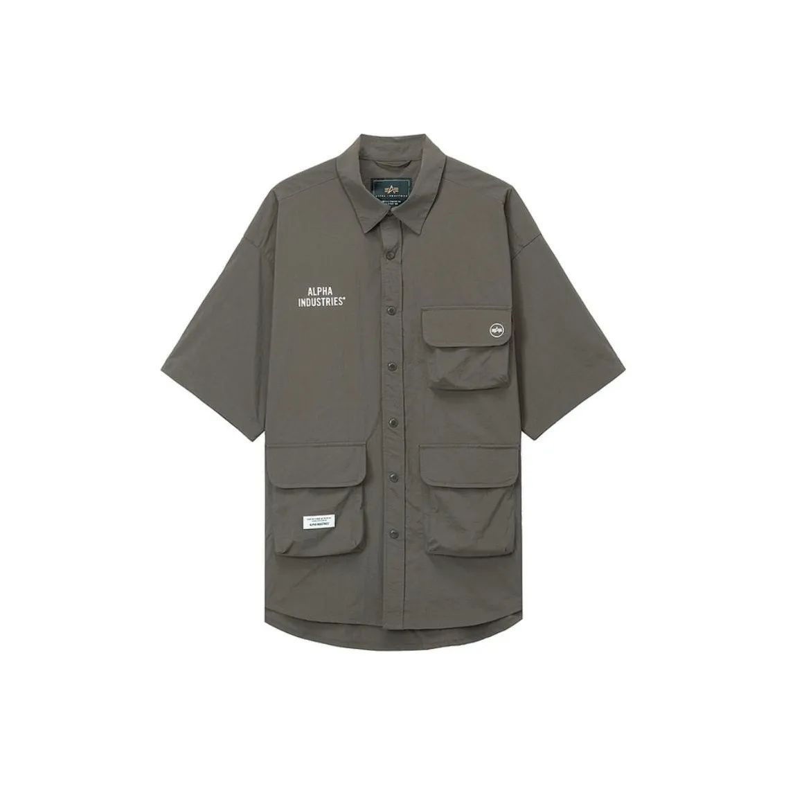 Совместный бренд Alpha Industries SS25 Рубашка Унисекс