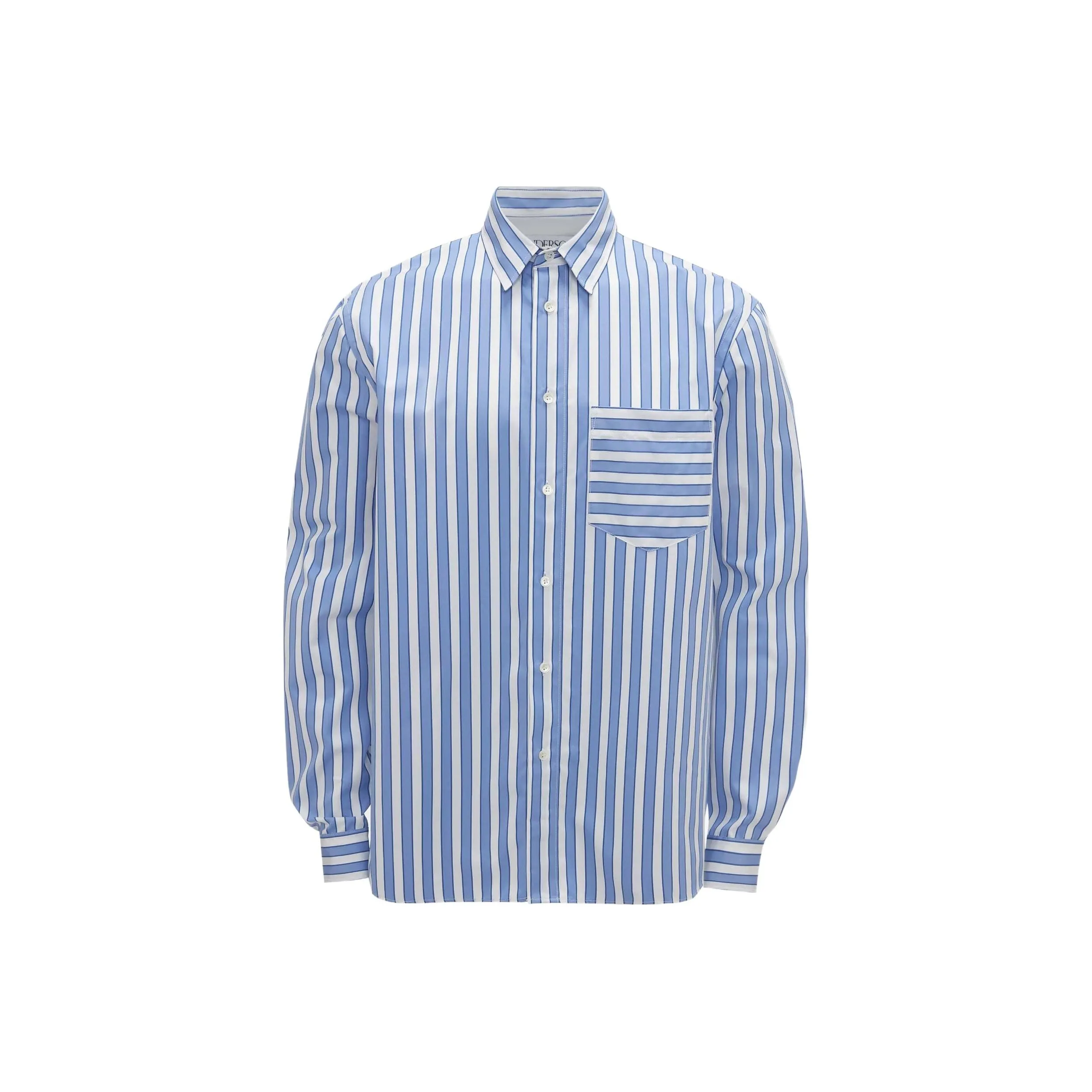 JW Anderson Мужские Синие Рубашки