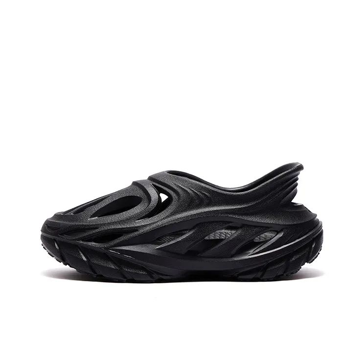 361°KIDS Противоскользящие Водонепроницаемые И Дышащие Низкие Топы Детские Сандалии Угольно-черные