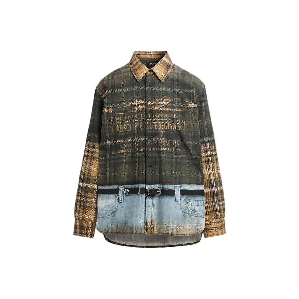 ZARA x ANDERSSON BELL ANDERSSON BELL Collaboration SS25 Рубашка Мужская Темно-Серый