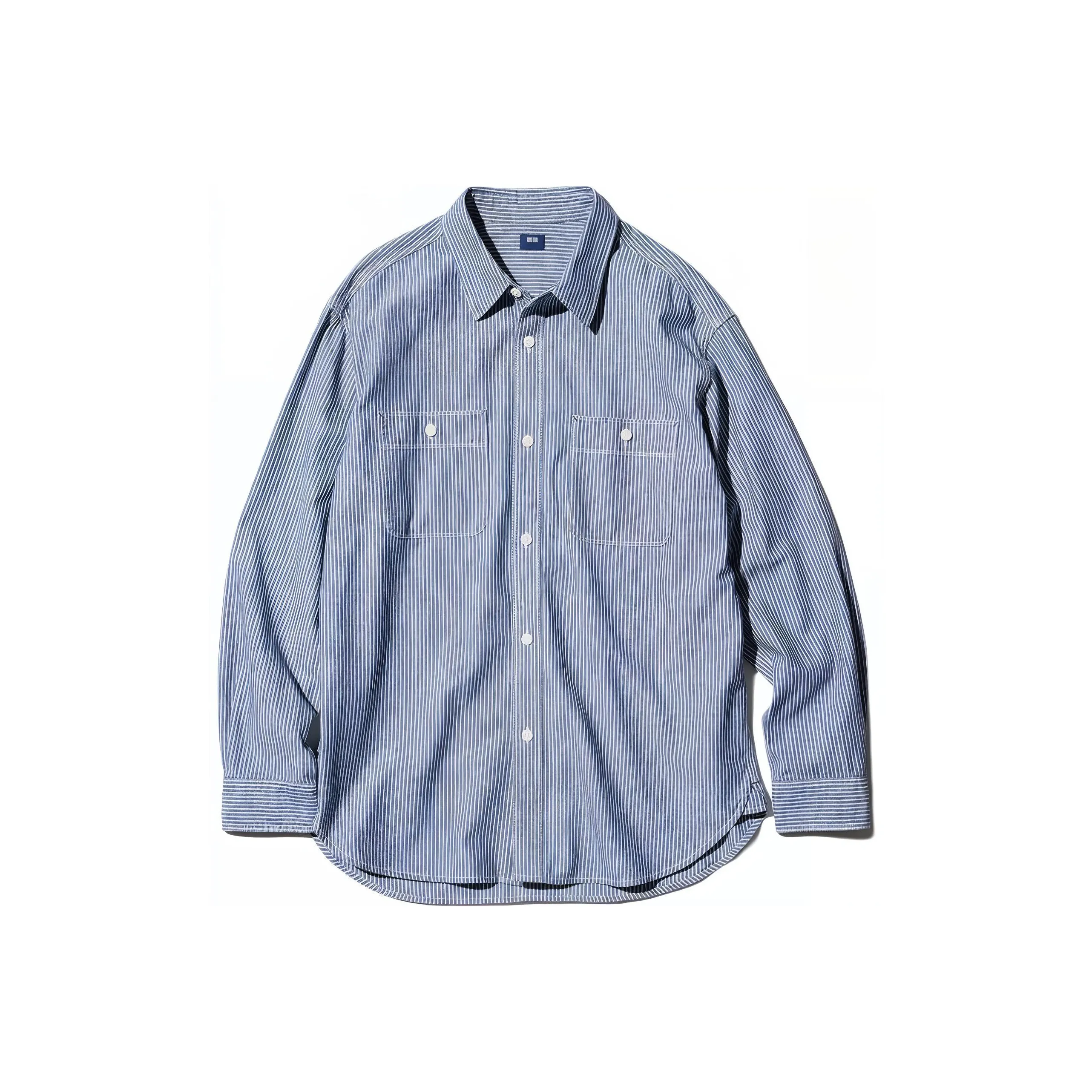 UNIQLO Shirts Men's Royal Blue
