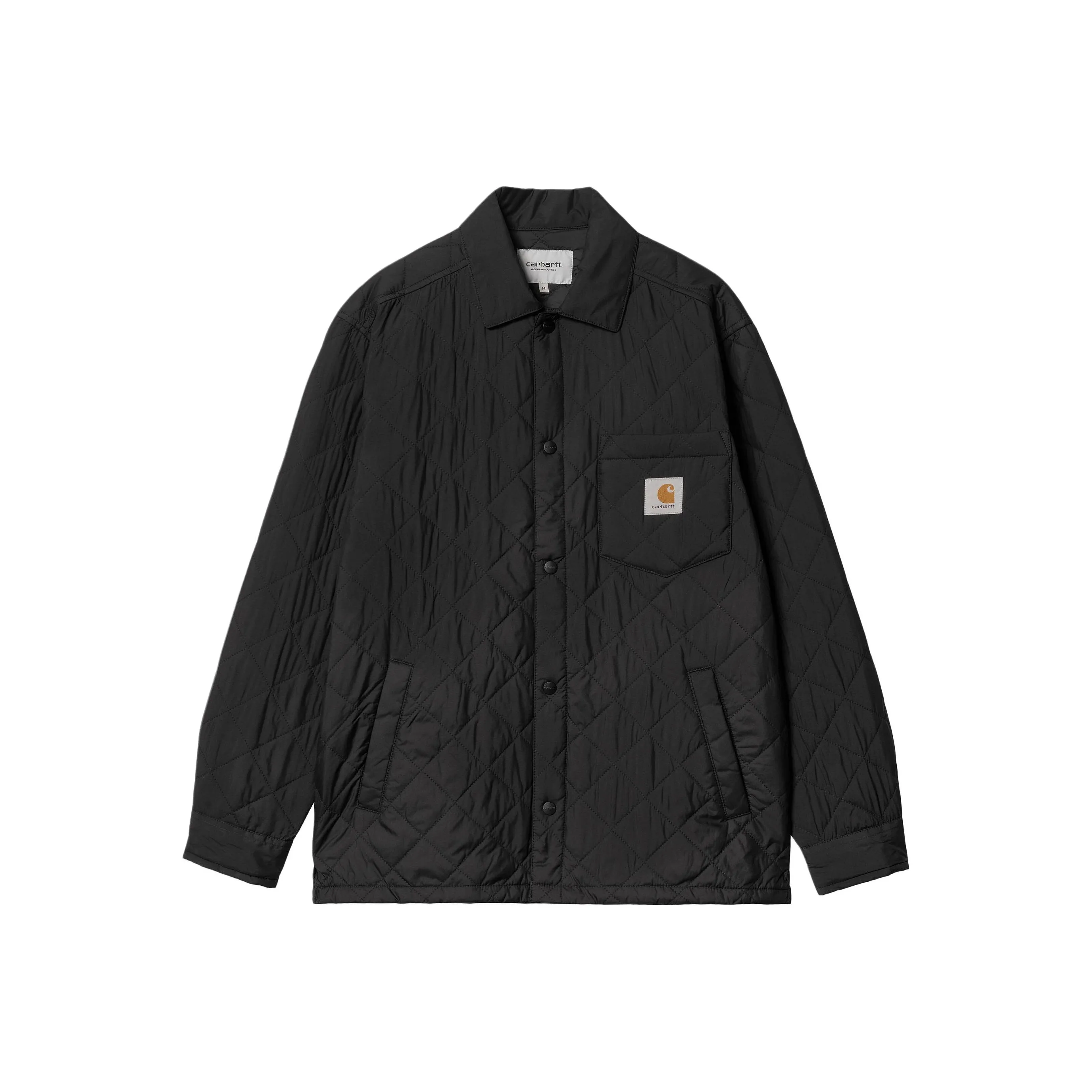 Carhartt WIP SS24 Wadeson Рубашка Jac Рубашка Унисекс Черный