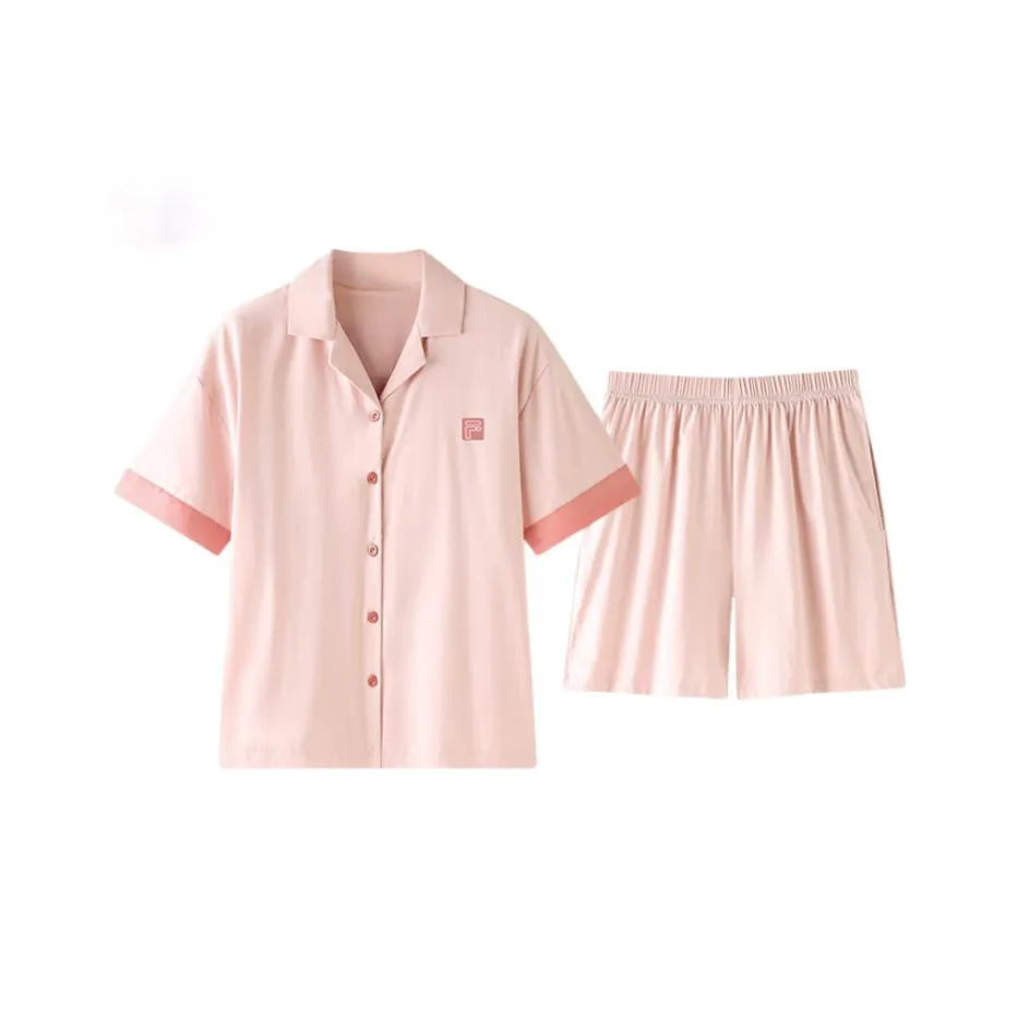 ZAO FU NIAO Пижамный комплект женский вишнево-розовый