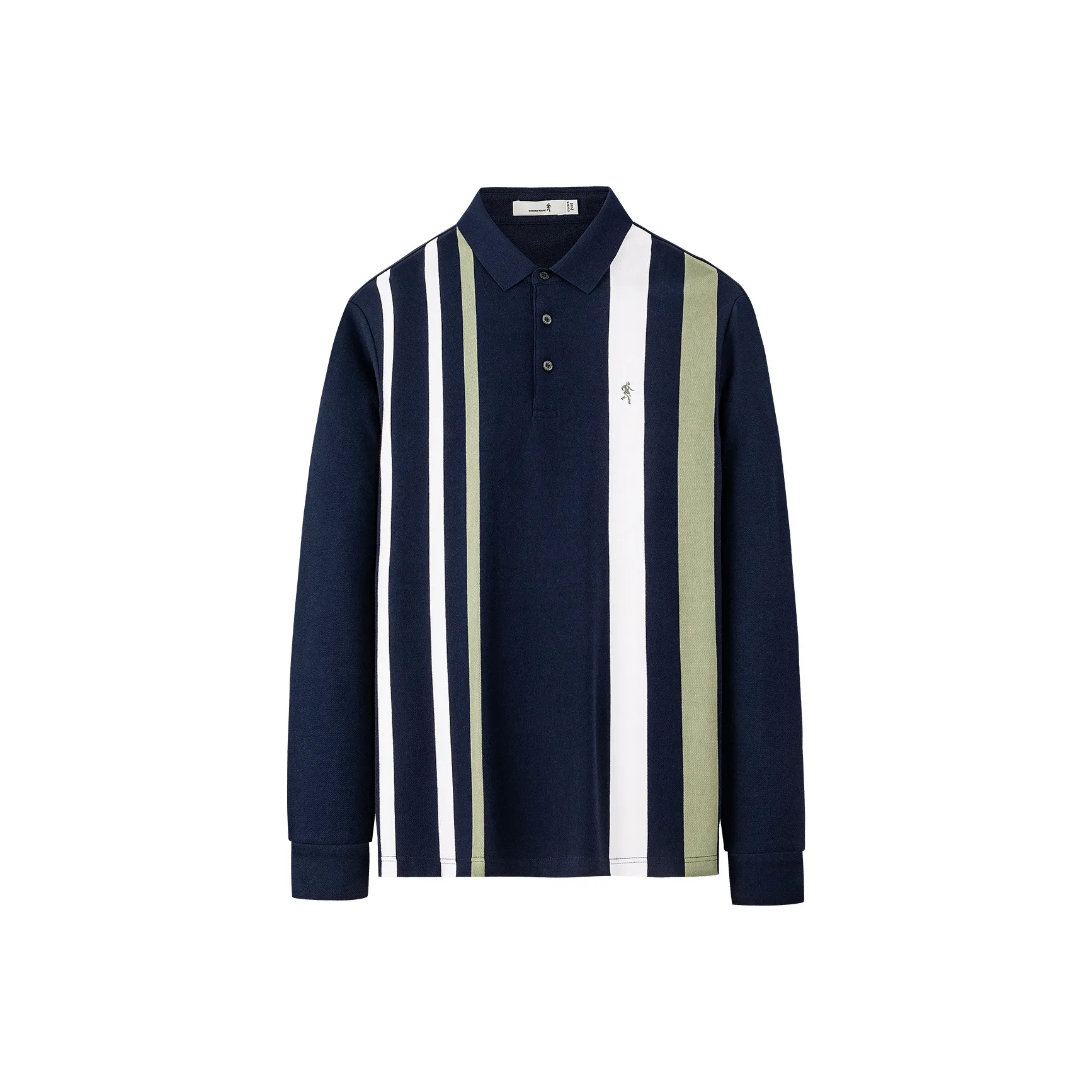 Dance With Wolves Polo Shirt Men's Dark Blue