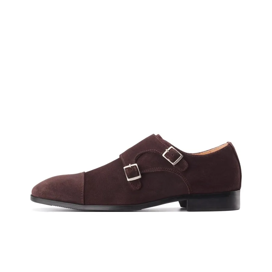 Bansley Dress Purple shoes Unisex Dark Brown