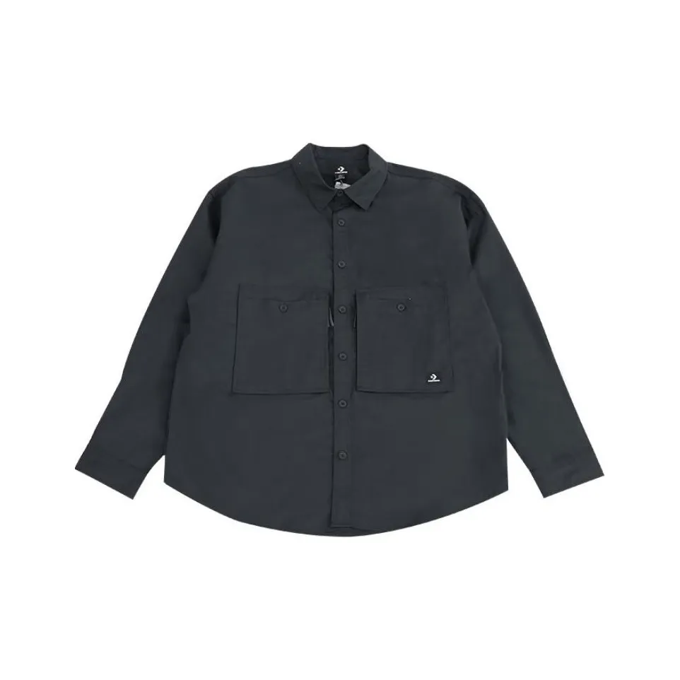 Конверс Черные Унисекс Рубашки