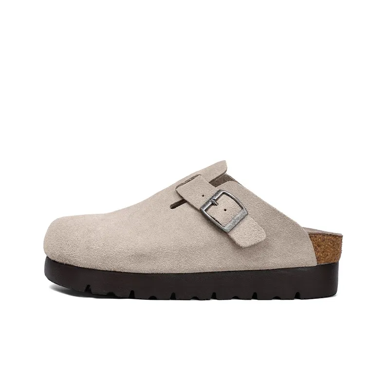 ASFVLT SNEAKERS Пробковая подошва Тихий Abrasion Resistant Slip Resistant Домашние тапочки Женские