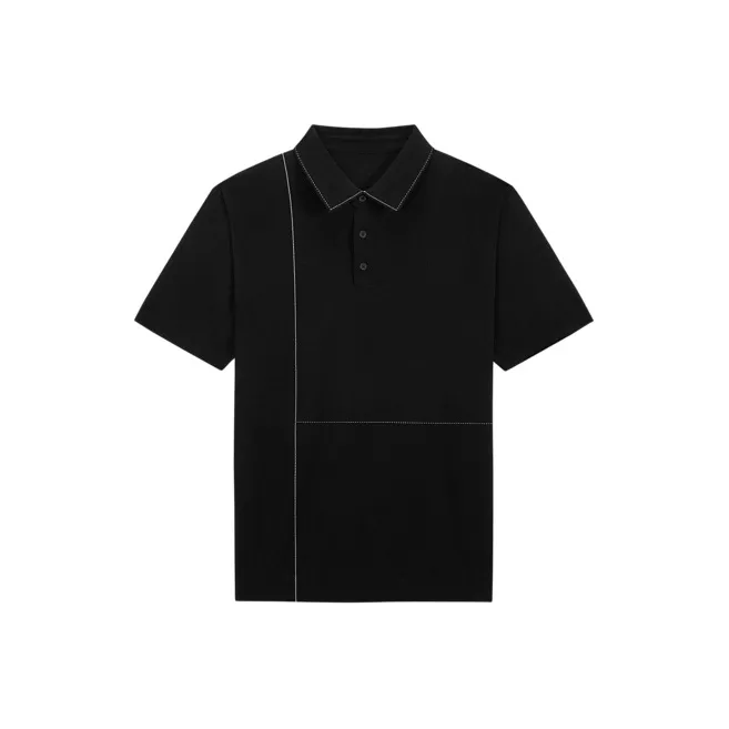 GXG Черная мужская поло