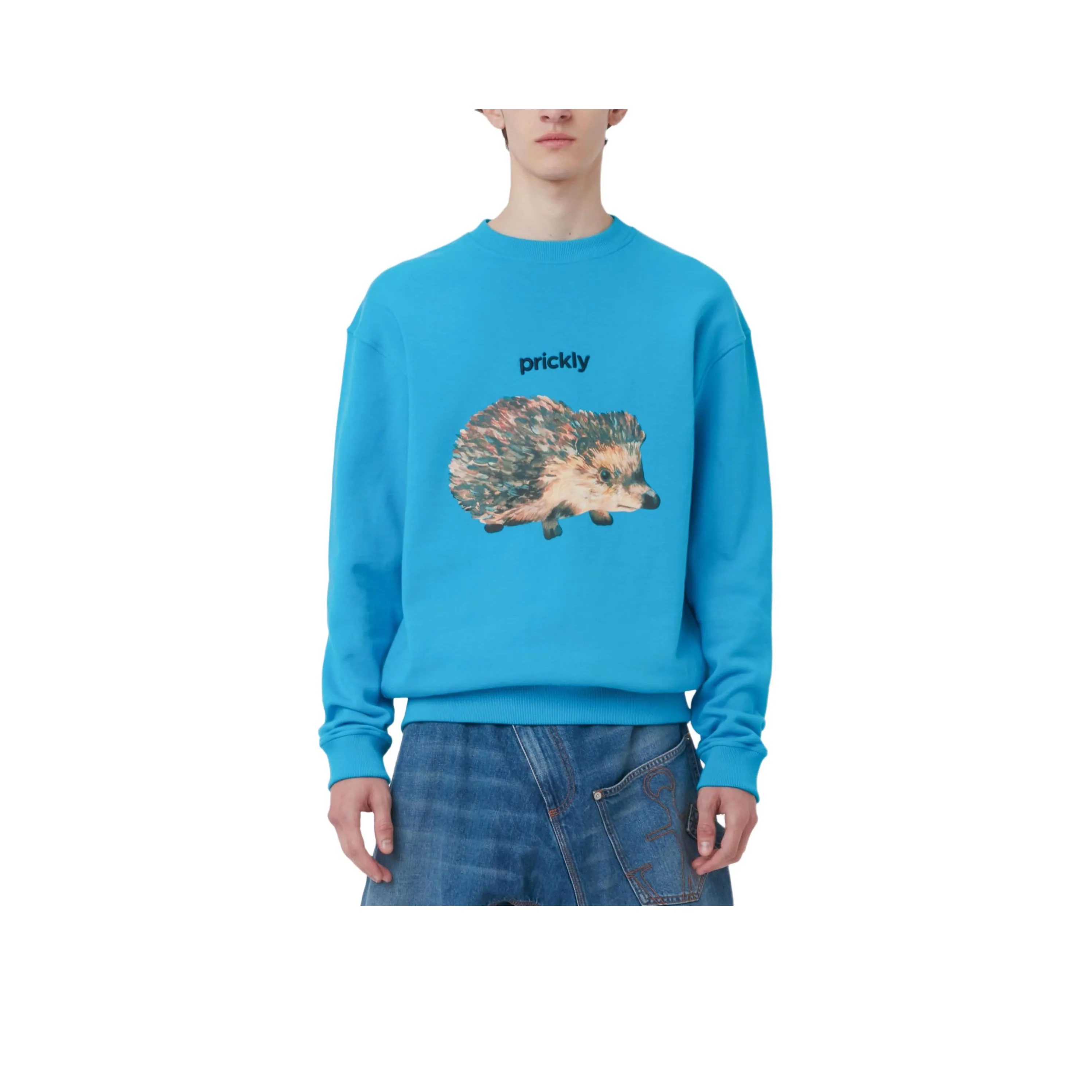 JW Anderson Свитшот Мужской Синий