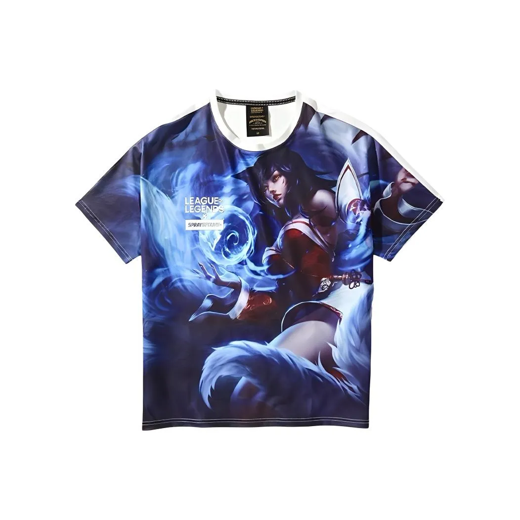 SPRAYGROUND x League Of Legend T-Shirt Men's Raw White
