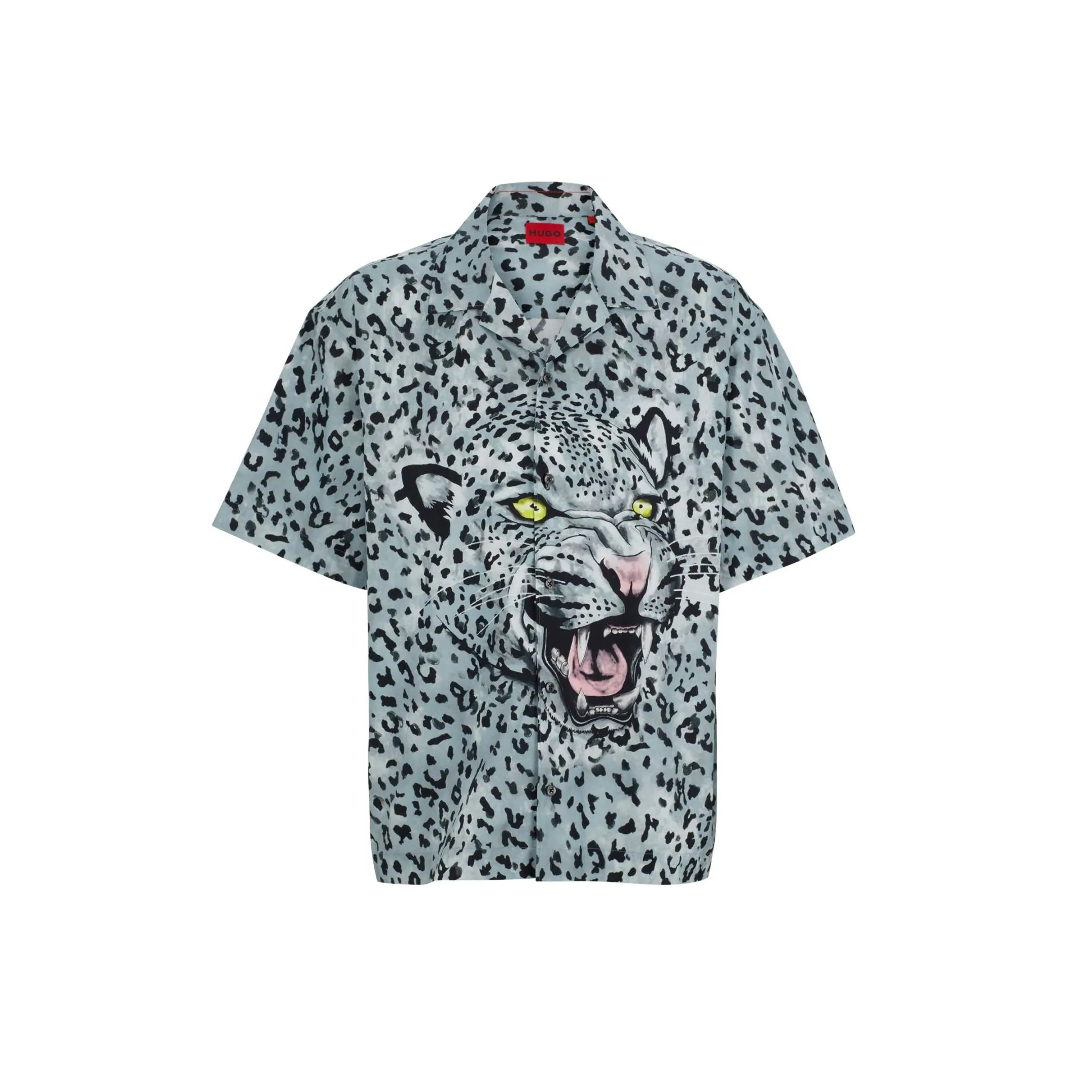 HUGO BOSS Animal print Short sleeve Shirt