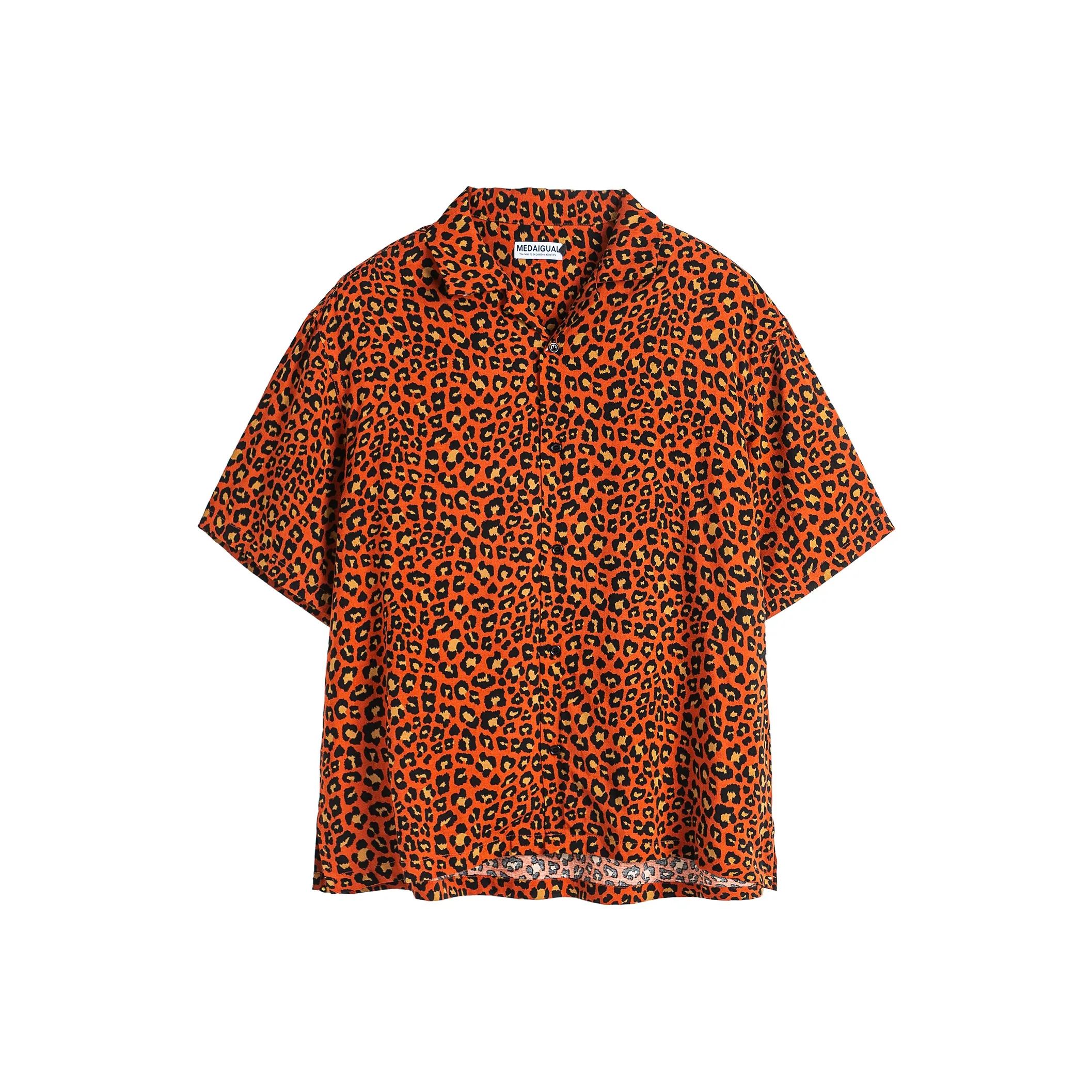 ME DA IGUAL Рубашка Унисекс Леопардовый принт