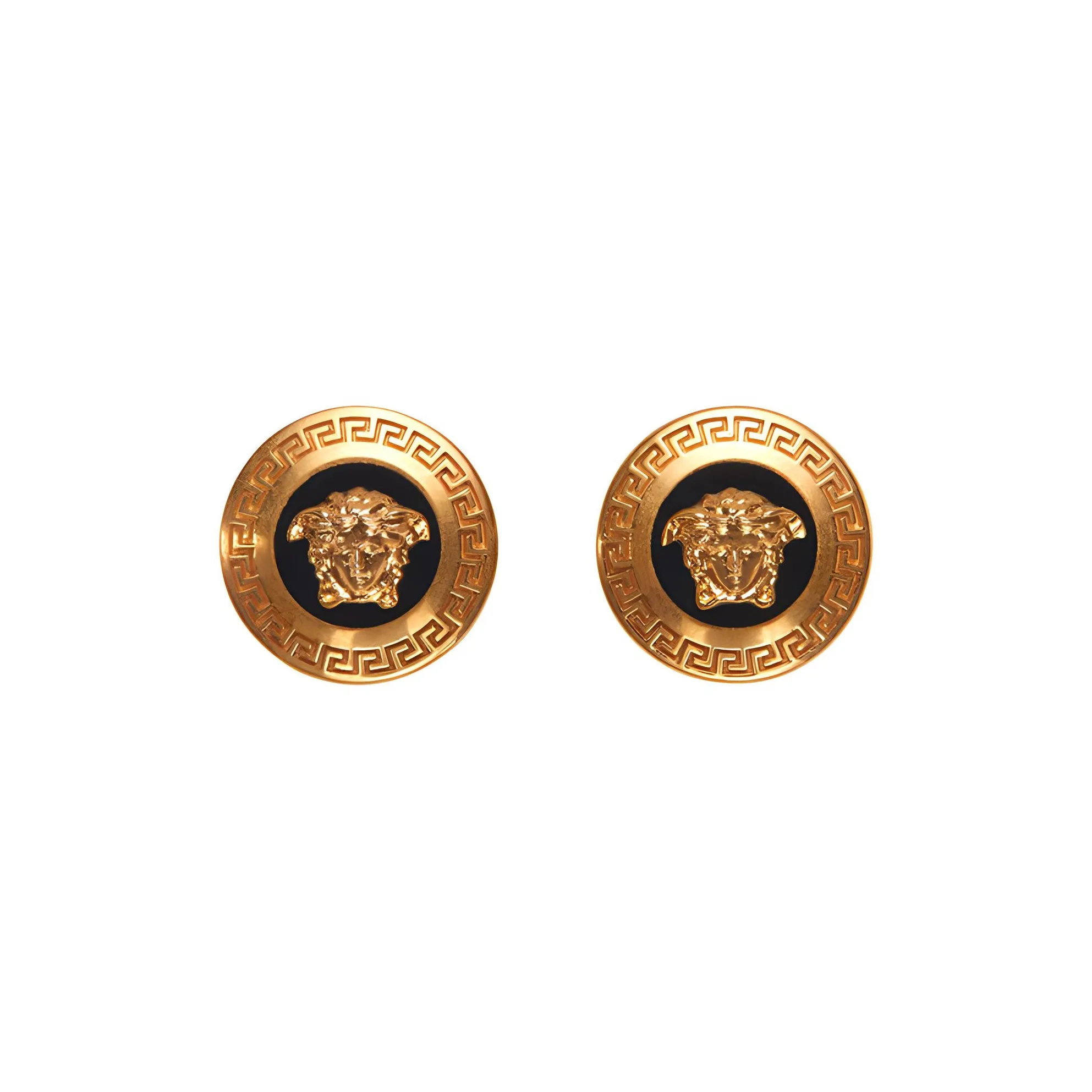 VERSACE Earrings Womens Gold Women's Gold