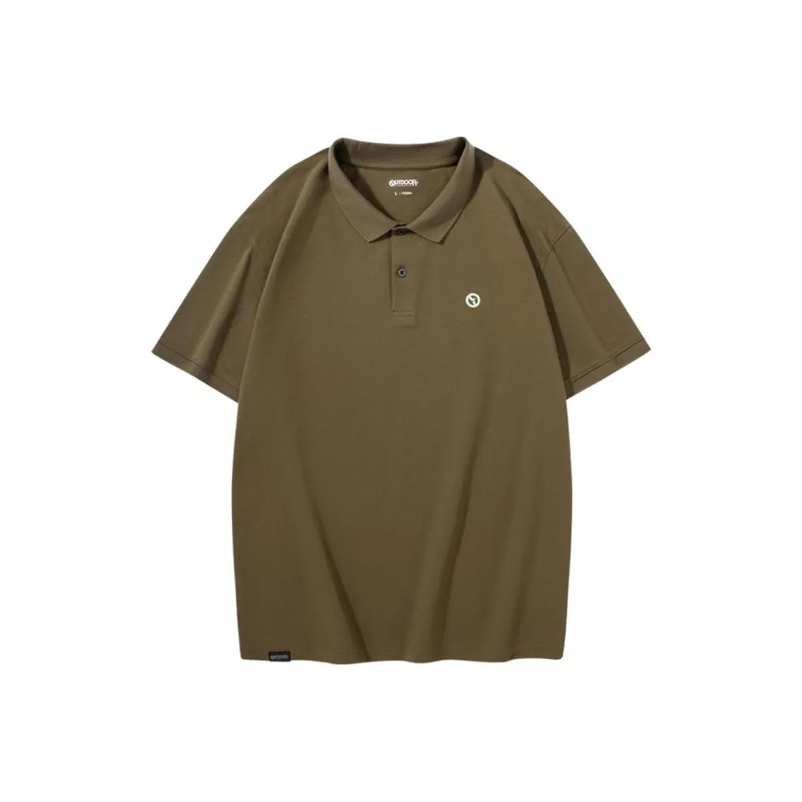 OUTDOOR PRODUCTS Поло Мужское Оливково-Зеленое