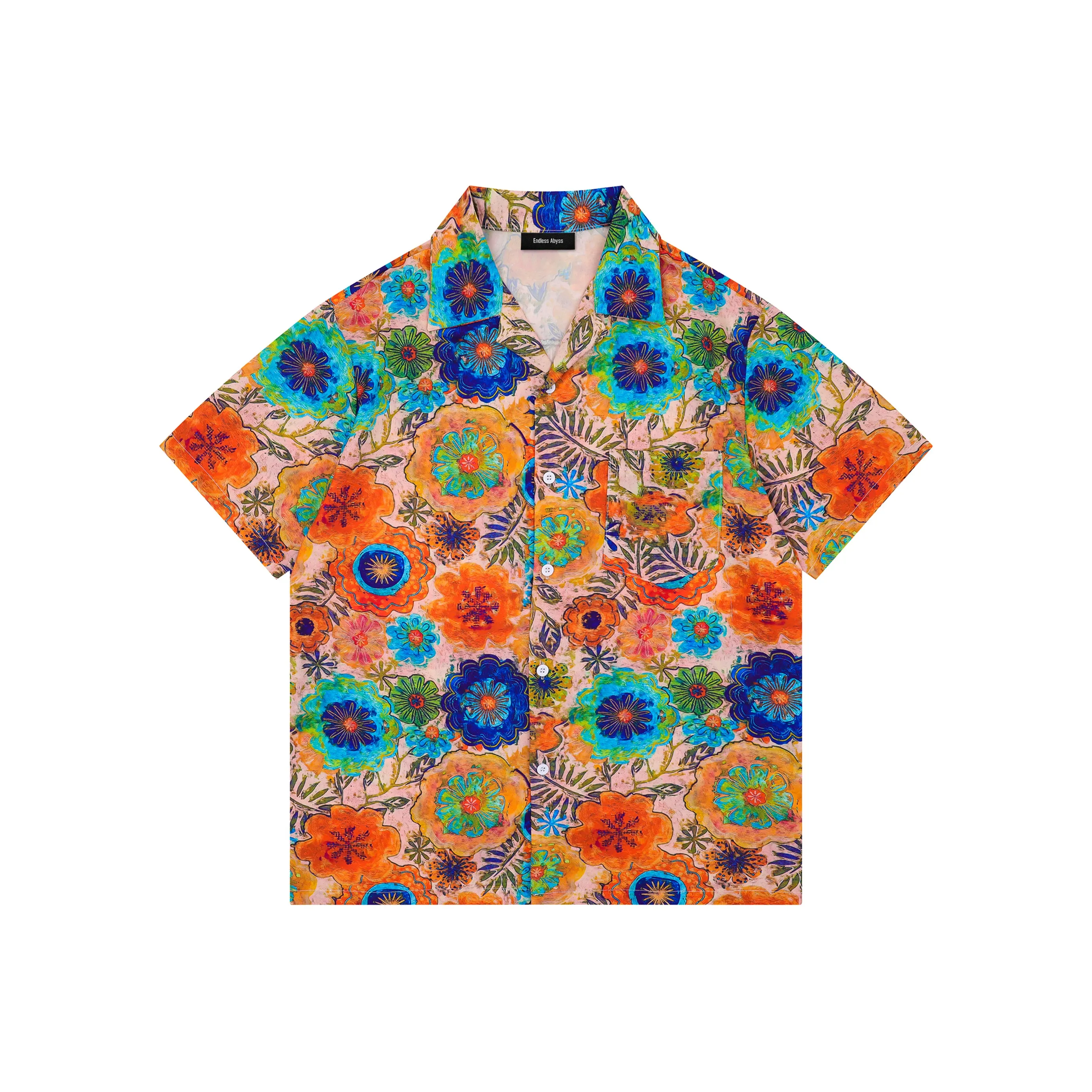 Endless Abyss Shirt Unisex Orange
