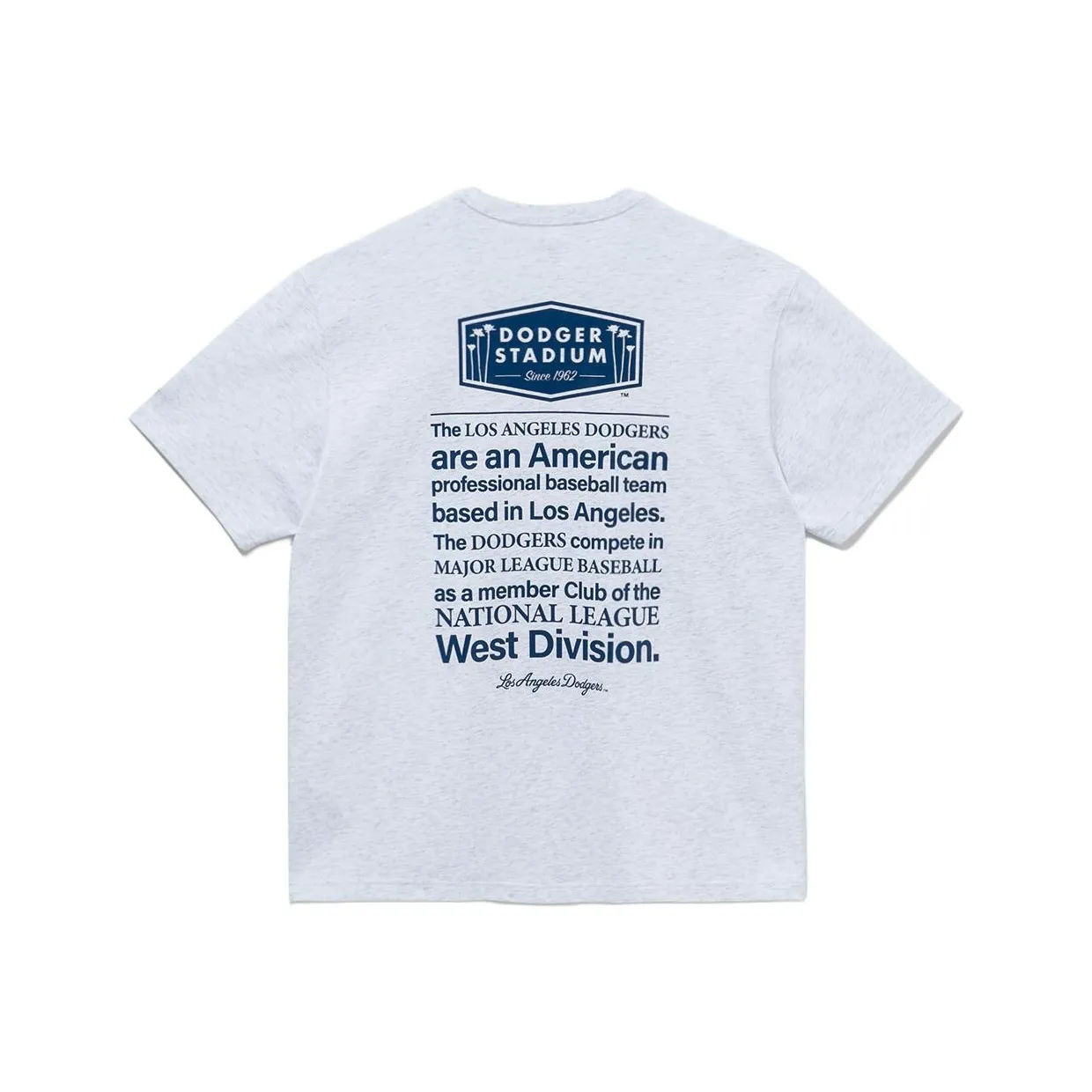 New Era T Shirt Unisex Heather Gray