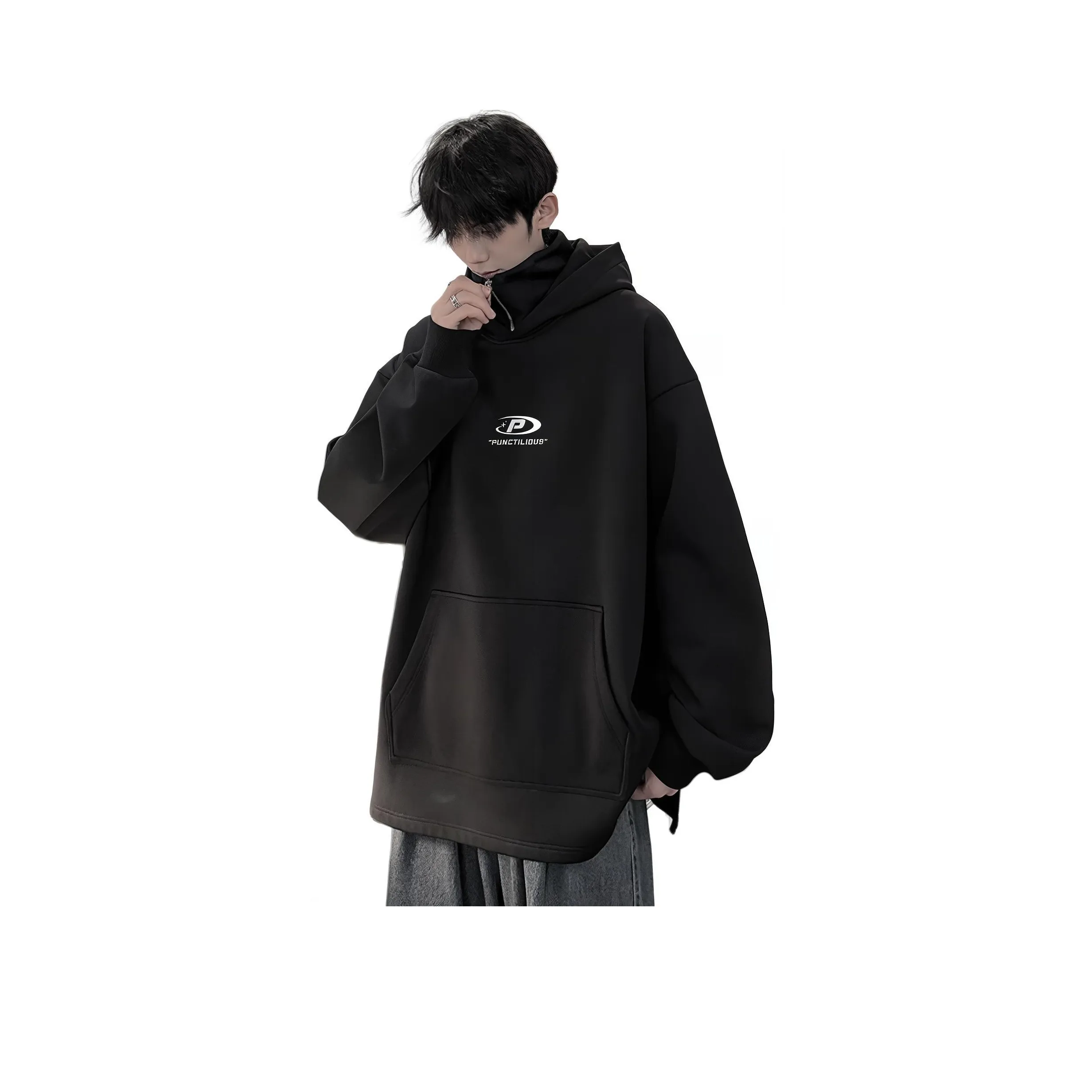 PUNCTILIOUS Утолщенный и с флисовой подкладкой свитшот унисекс