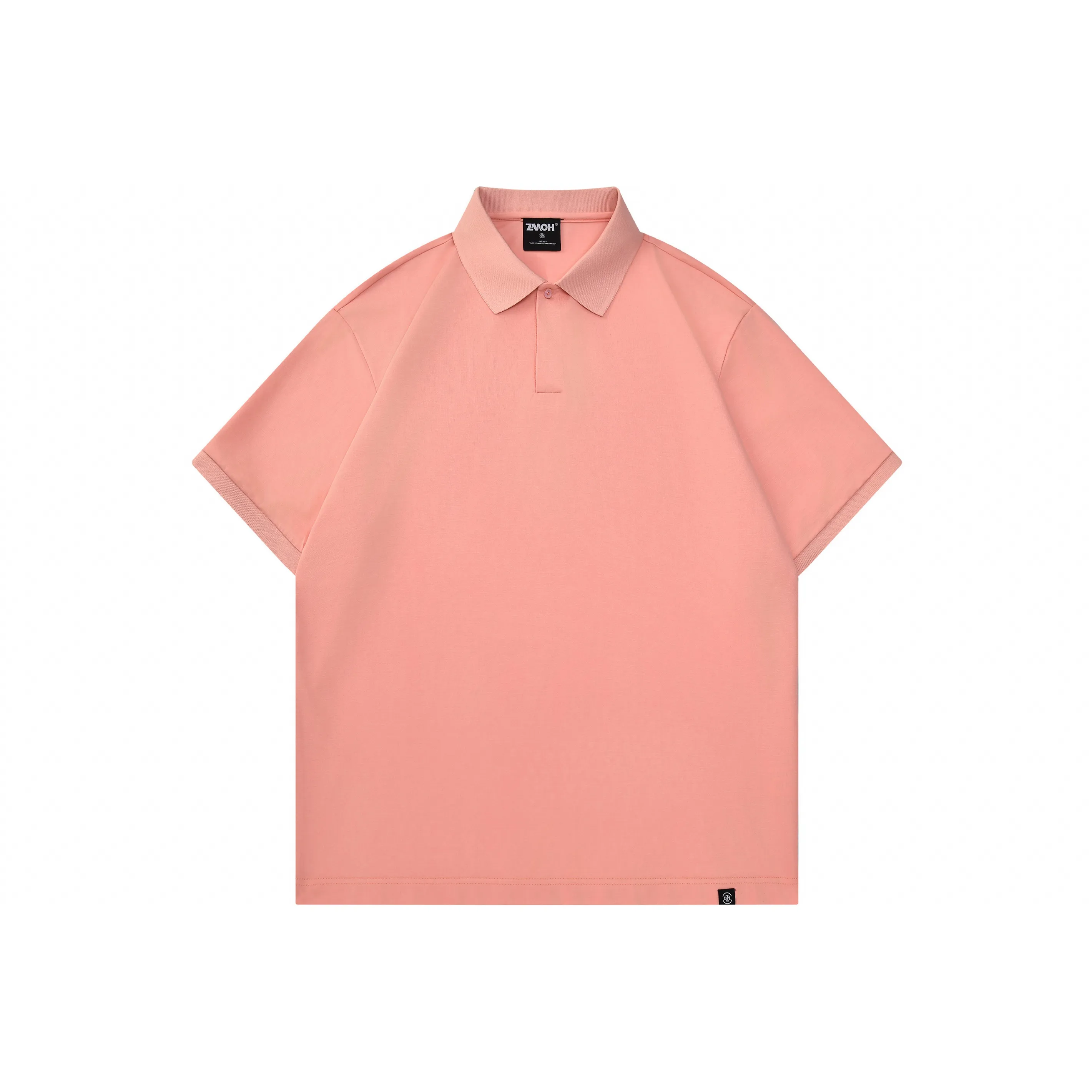 ZMOH Plain Net Series Polo Shirts Unisex