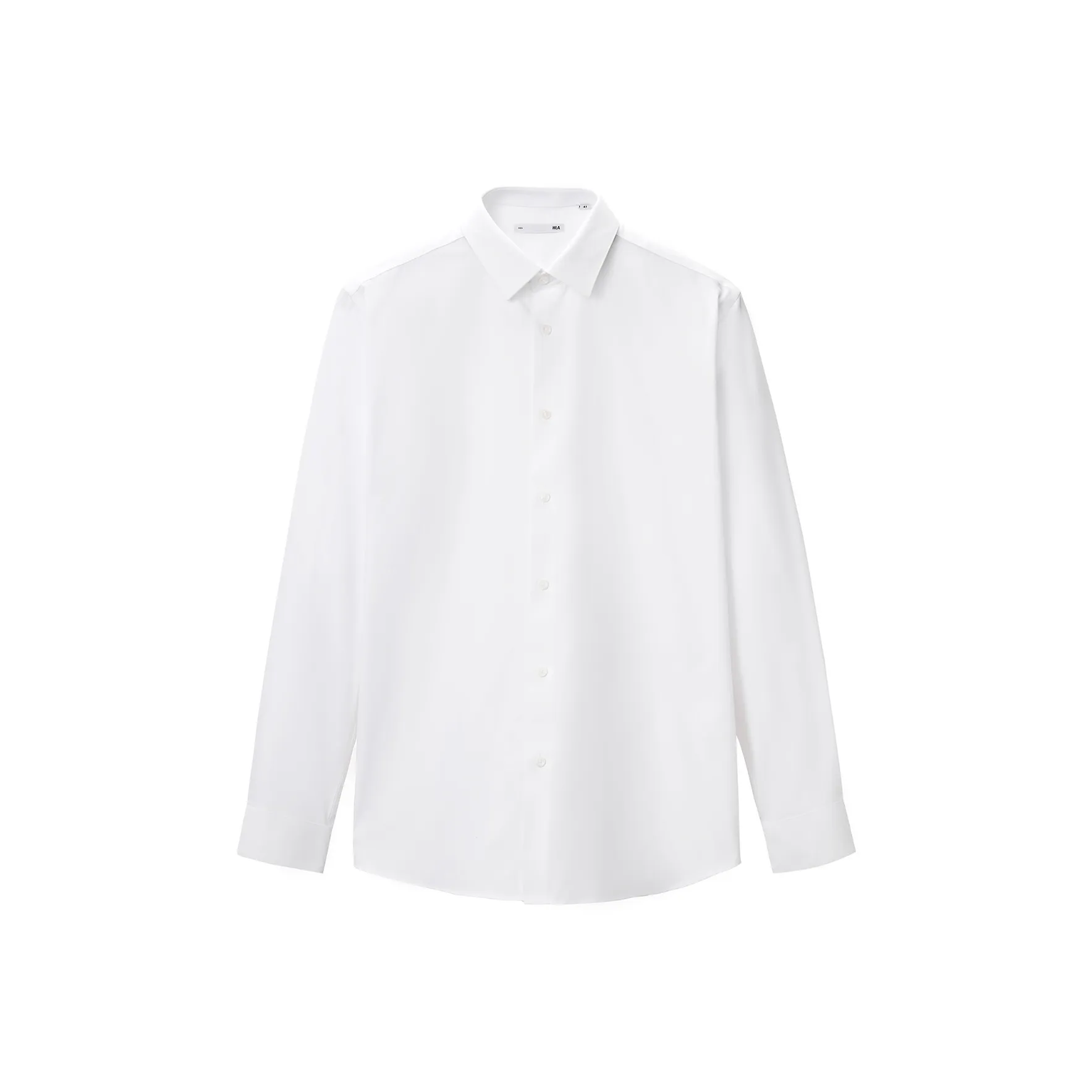 HLA DP Нет Стирка Отбеленный 01 Мужские Рубашки