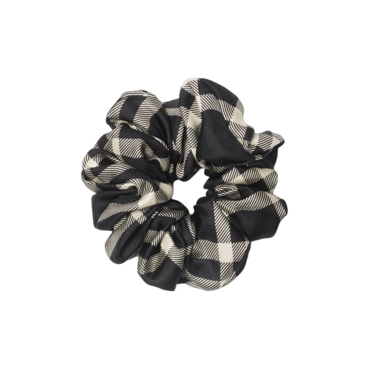 Burberry Silk Hair Tie Women's Black